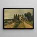 Château à Velden sur le Wörthersee - Anton Hlaváček — quadro incorniciato alla parete