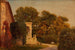 Parte del parco Doblhoff a Baden - Anton Hlaváček — vista dell’opera