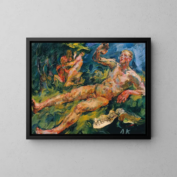 Lamentation - Anton Kolig — quadro incorniciato alla parete