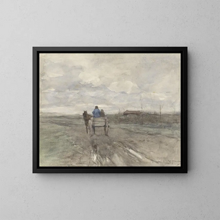 Anton Mauve - Boerenkar op een landweg.webp