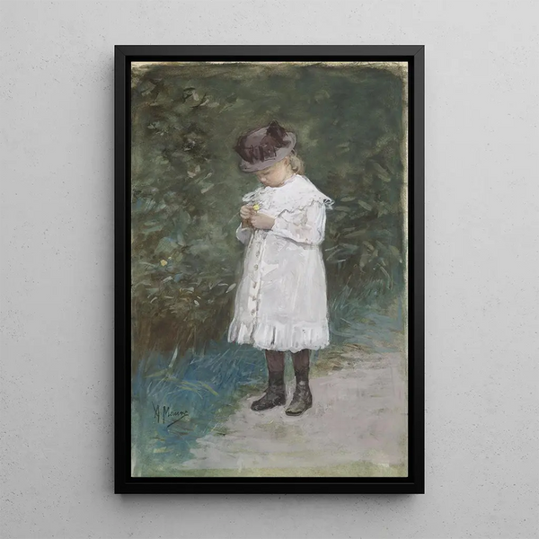 Riproduzione del dipinto Elisabeth Mauve nata nel 1875, figlia dell'artista - Anton Mauve