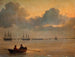 Notte tranquilla - Anton Melbye — vista dell’opera