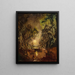 Lever de lune - Anton Müller-Wischin — quadro incorniciato alla parete