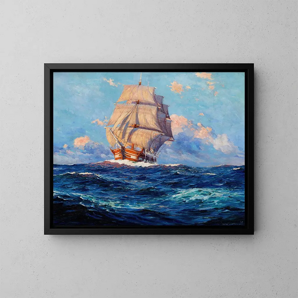 Marine - Anton Otto Fischer — quadro incorniciato alla parete