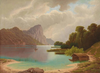 Anton Pick - View Of The Mondsee.webp