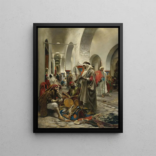 Anton Robert Leinweber - The Souk Des toffes Tunis.webp