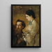 Riproduzione del dipinto Lo scultore Reinhold Begas con sua moglie Margarethe - Anton Romako