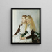 Le nipoti dell'artista, Elisabeth e Maja - Anton Romako — quadro incorniciato alla parete