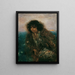 L'enfant du pêcheur italien - Anton Romako — quadro incorniciato alla parete
