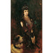Imperatrice Elisabetta con cane San Bernardo - Anton Romako — vista dell’opera