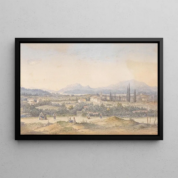 Anton Schranz - Landschaft In Malta.webp