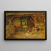 Interno del cortile del Marchfeld - Anton Schrödl — quadro incorniciato alla parete