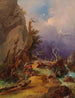 Cacciatori a riposo - Anton Schrödl — vista dell’opera