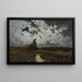 Atmosfera notturna - Anton Waldhauser — quadro incorniciato alla parete