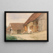 Ferme - Anton von Werner — quadro incorniciato alla parete