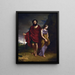 Œdipe e Antigone - Antoni Brodowski — quadro incorniciato alla parete