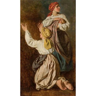 Antoni Murzynowski - Women fleeing from the fire.webp