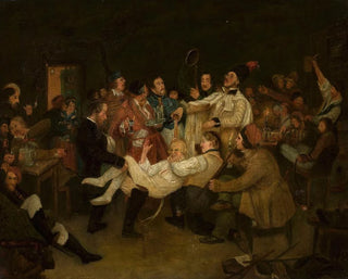 Gli studenti giocano - Antoni Piotrowski — vista dell’opera