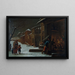 Inverno - Antoni Viladomat — quadro incorniciato alla parete