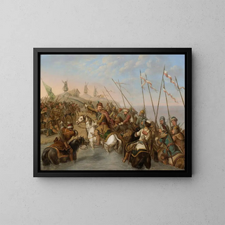 Antoni Zaleski - Crossing the river.webp