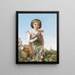 Un piccolo giardiniere - Antonie Boubong — quadro incorniciato alla parete