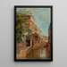 Una vista del Palazzo Albrizzi - Antonietta Brandeis — quadro incorniciato alla parete