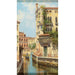 Canale a Venezia con vista sul retro del Palazzo Rocca - Antonietta Brandeis — vista dell’opera