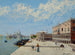 Figures al Molo con la Libreria, la Punta della Dogana e Santa Maria della Salute oltre - Antonietta Brandeis — vista dell’opera