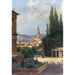 Firenze, vista del Palazzo Vecchio dai giardini di Boboli - Antonietta Brandeis — vista dell’opera