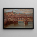 Ponte Vecchio a Firenze - Antonietta Brandeis — quadro incorniciato alla parete