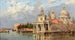 Venezia Santa Maria della Salute con la vecchia dogana - Antonietta Brandeis — vista dell’opera