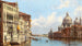 Venezia, vista del Gran Canal da Santa Maria della Salute - Antonietta Brandeis — vista dell’opera
