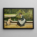 Le Jeu à Villa Tasca - Antonino Leto — quadro incorniciato alla parete