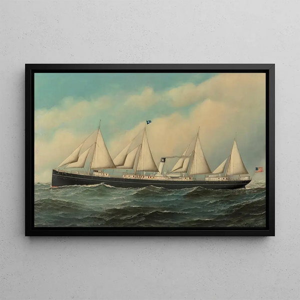 La Mer - Antonio Jacobsen — quadro incorniciato alla parete