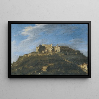Monastero di San Martino Napoli - Antonio Joli — quadro incorniciato alla parete