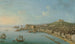 Napoli da sud-est con il Castel Nuovo - Antonio Joli — vista dell’opera