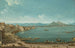 Napoli con la baia di Santa Lucia e il Vesuvio in lontananza - Antonio Joli — vista dell’opera