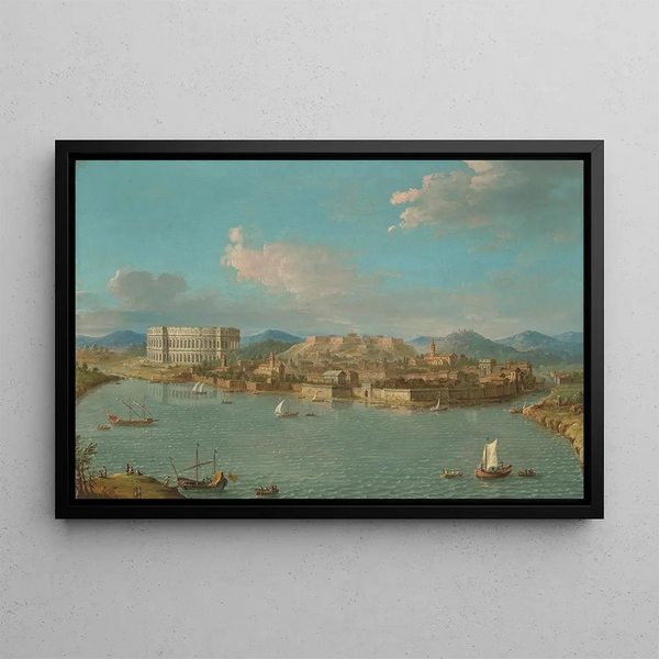 Antonio Joli - Pula with the Pula Arena.webp