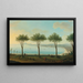 Vista della baia di Napoli dal sud, possibilmente Poggioreale, guardando verso nord con un membro della famiglia Bourbon, possibilmente Ferdinando IV, in primo piano - Antonio Joli — quadro incorniciato alla parete
