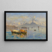 Napoli - Antonio Leto — quadro incorniciato alla parete