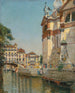 Dalla parte di Santa Maria Della Salute - Antonio María de Reyna Manescau — vista dell’opera