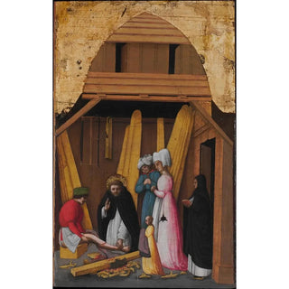 Antonio Vivarini - Saint Peter Martyr Healing the Leg of a Young Man.webp
