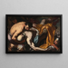La Mort du roi Josias - Antonio Zanchi — quadro incorniciato alla parete