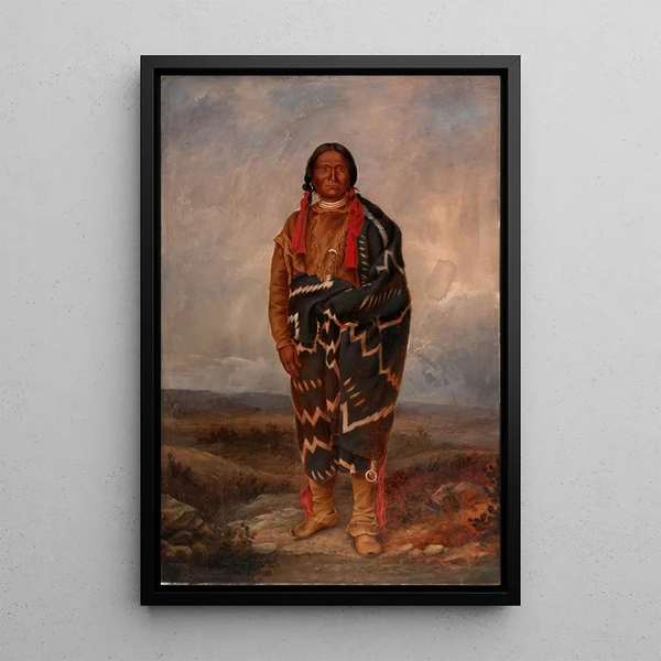 Riproduzione del dipinto Apache indiano - Antonio Zeno Shindler