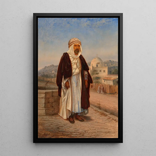 Kabyle Algerino - Antonio Zeno Shindler — quadro incorniciato alla parete