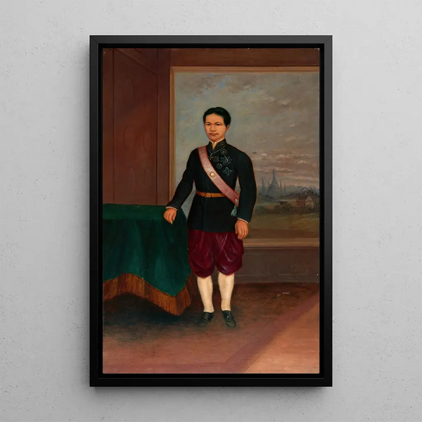 Riproduzione del dipinto Uomo Siamese - Antonio Zeno Shindler