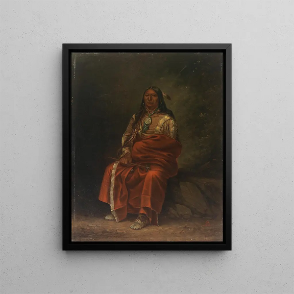 Queue tachetée - Antonio Zeno Shindler — quadro incorniciato alla parete