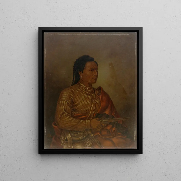 Poulet des prairies de Tadoudosa - Antonio Zeno Shindler — quadro incorniciato alla parete