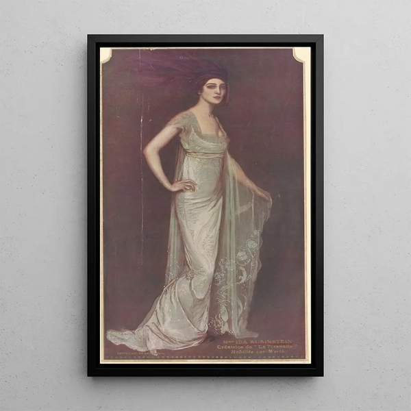 Antonio de La Gandara - Reproduction of a painting of Ida Rubinstein as La Pisanelle no 7.webp