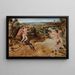 Hercule e Déjanire - Antonio del Pollaiuolo — quadro incorniciato alla parete